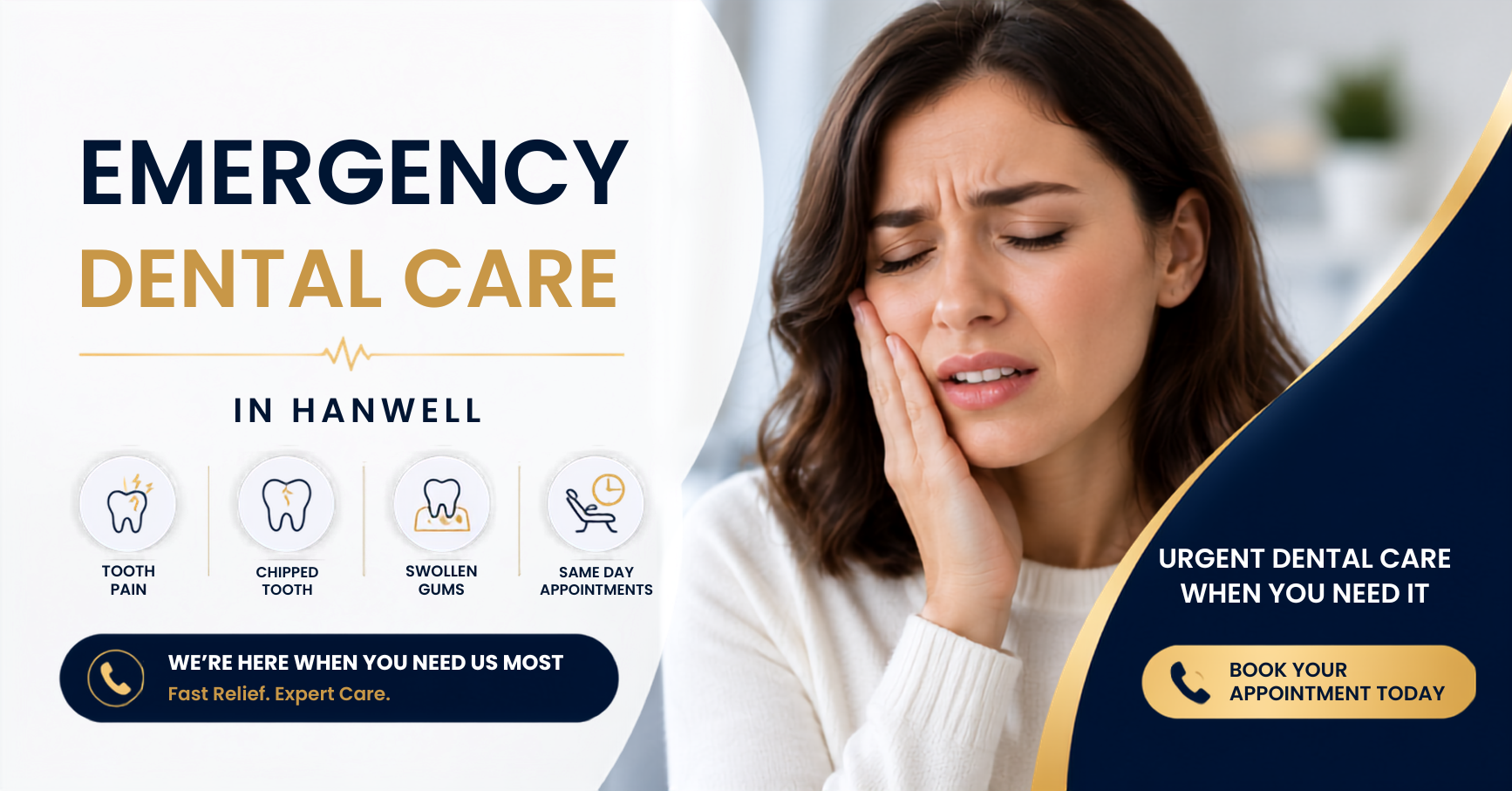 Emergency dental Care in Hanwell