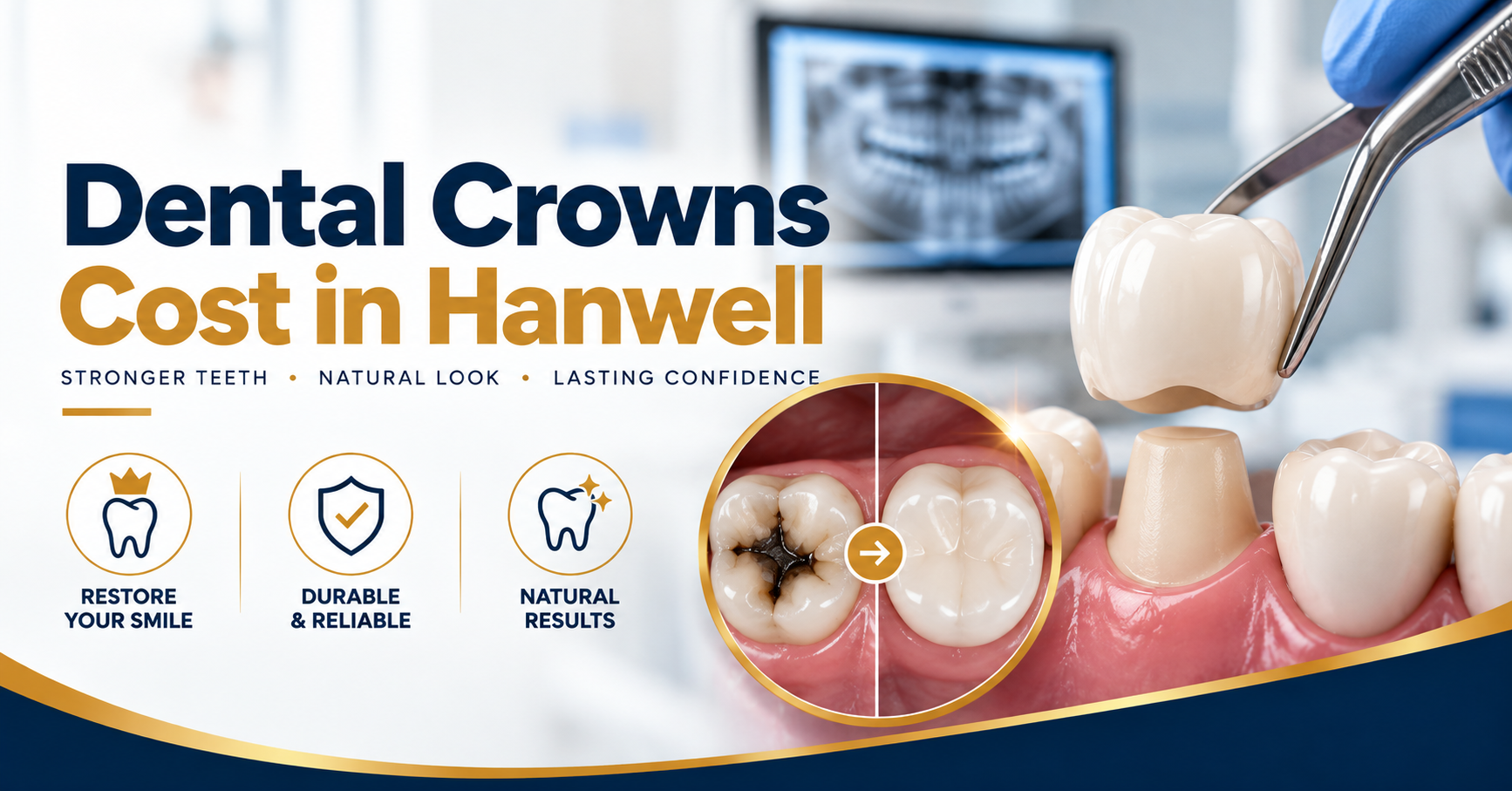 Dental Crowns Cost in Hanwell